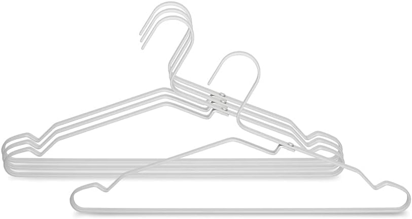Brabantia Aluminium Clothes Hanger, Set of 4, Silver Silver Einheitsgrösse Aluminium Kleiderbügel (4