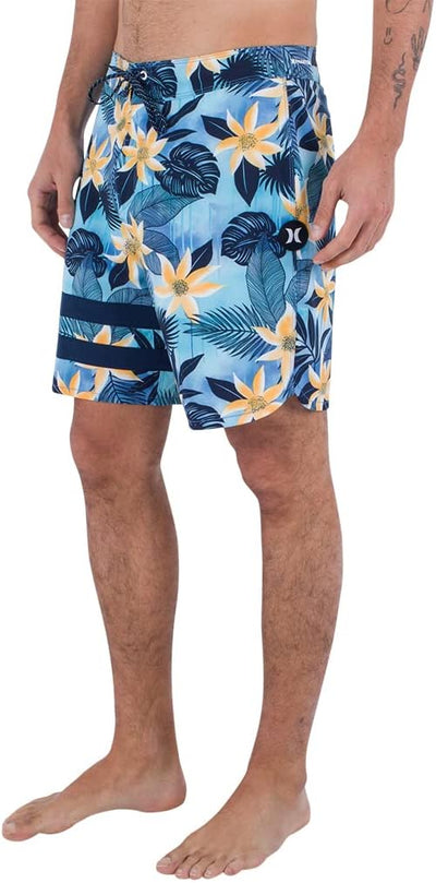 Hurley Herren Phantom-eco Block Party 18' Badeshorts für Herren 28 Meerblick, 28 Meerblick