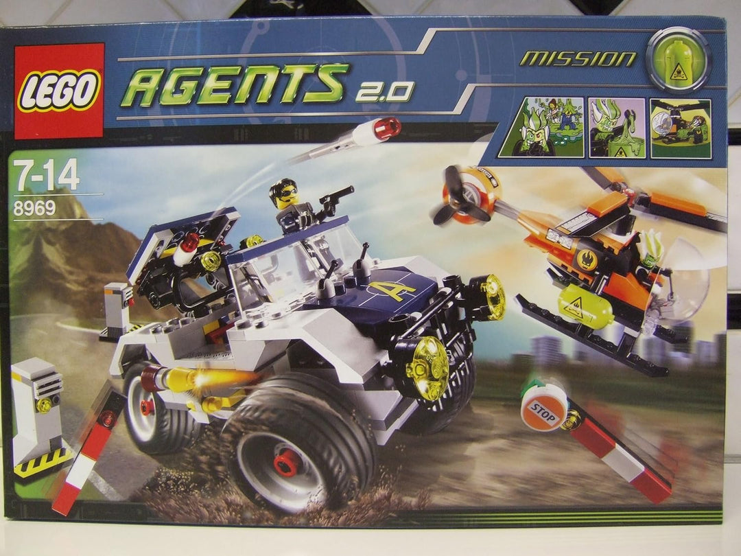LEGO Agents 8969 - Verfolgungsjagd auf vier Rädern