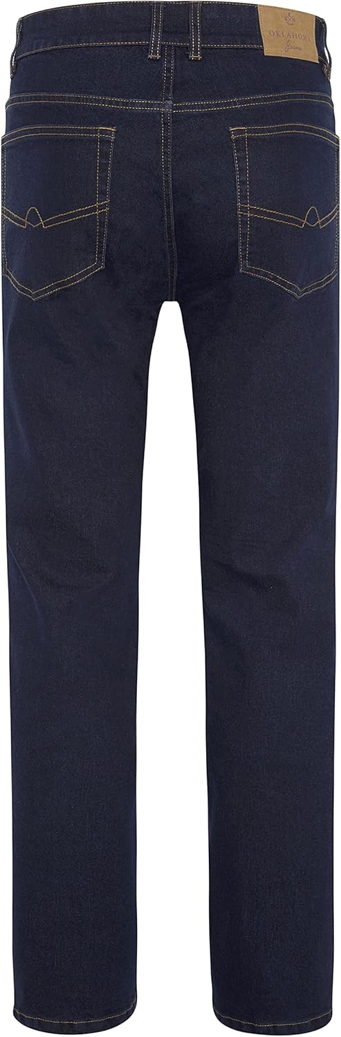 Jeans aus stretchigem Baumwollmix 44 202 Rinsed, 44 202 Rinsed
