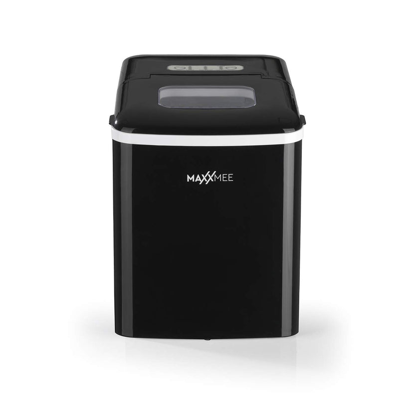 MAXXMEE Eiswürfelmaschine Ice Maker | Eiswürfelbereiter mit 2 Würfelgrössen, 1,8 L Wassertank, kein