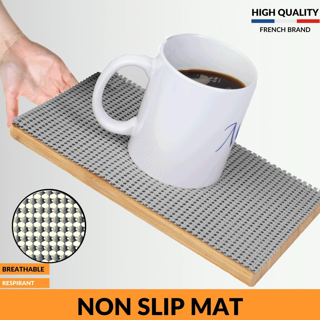 Weewam Schubladenmatte 60 x 300 cm| Antirutschmatte Schubladen, Eva-Material Zuschneidbar Schubladen