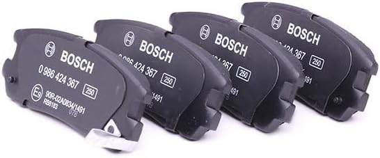 Bosch BP178 Bremsbeläge - Hinterachse - ECE-R90 Zertifizierung - vier Bremsbeläge pro Set