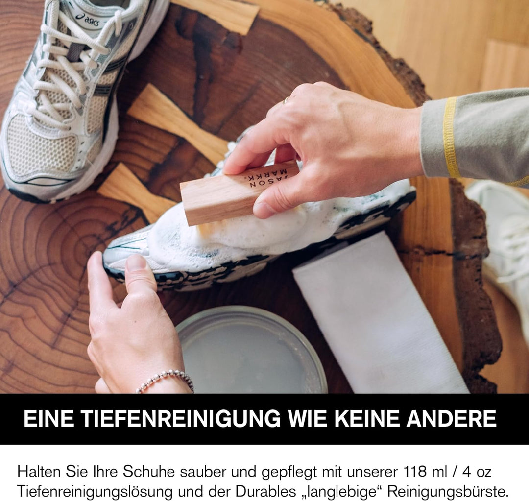 Jason Markk Tiefenreiniger für die Reinigung von Schuhen und Entfernt Schmutz und Flecken Essential
