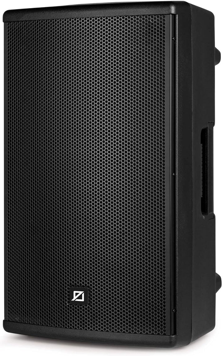 Power Dynamics PD415A - PA Lautsprecher, Aktiver Bi-Amp 15 Zoll Lautsprecher, 1400 Watt, DSP, DJ Box