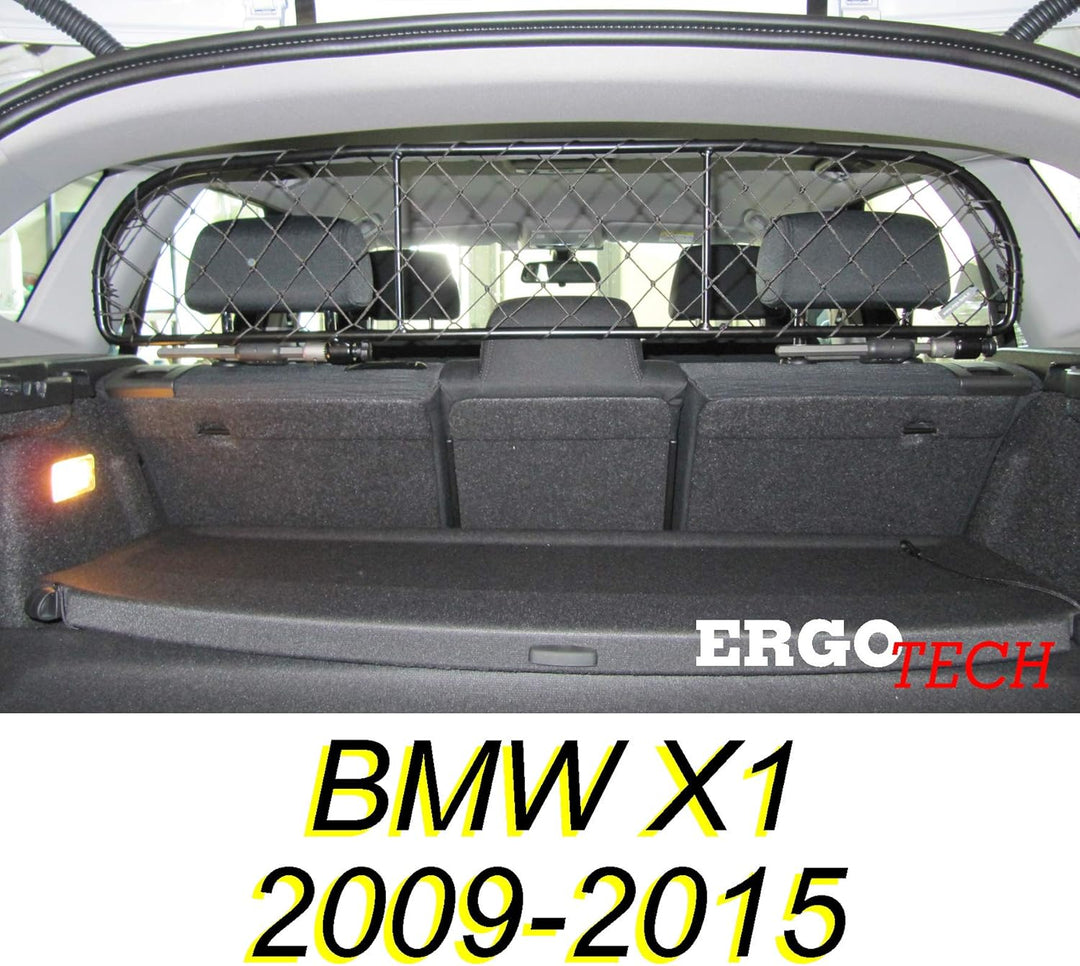 ERGOTECH Trennnetz Trenngitter Hundegitter kompatibel mit BMW X1 (2009-2015)