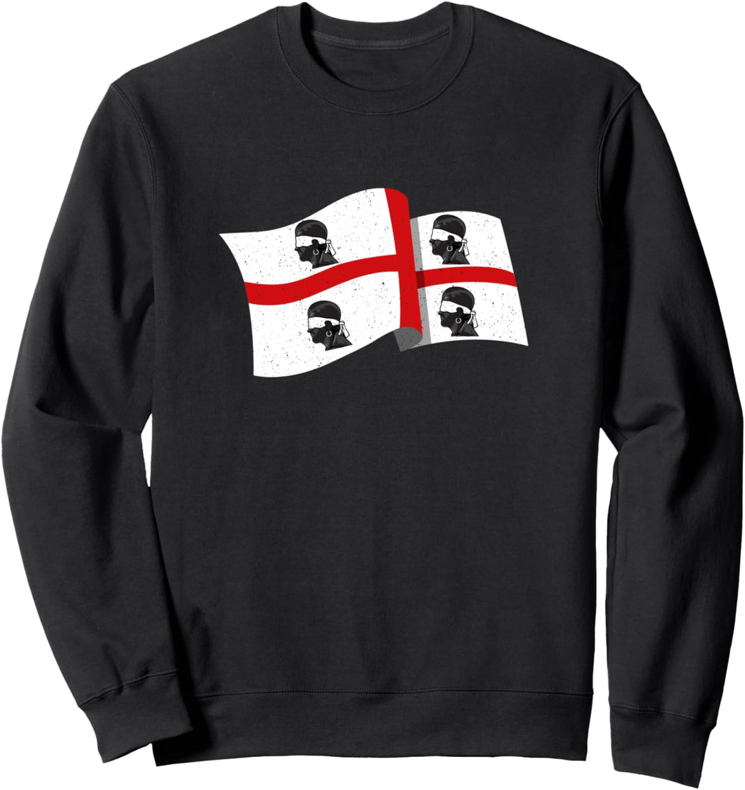 Sardinien Flagge Sweatshirt