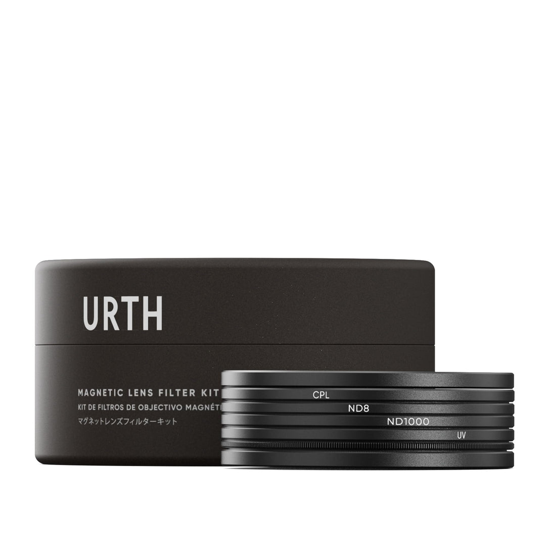 Urth 40,5 mm magnetisches UV-, zirkulares Polarisations-(CPL), ND8, ND1000 Objektivfilter-Set (Plus+