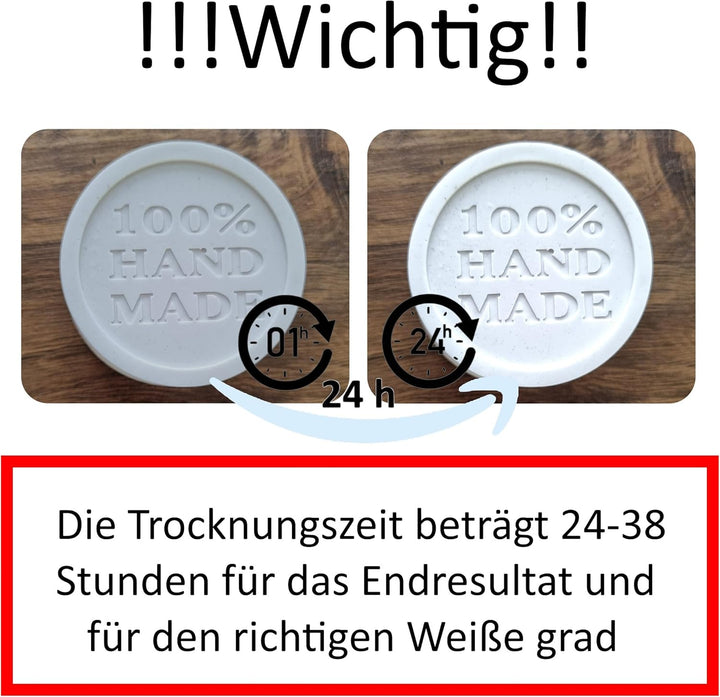 Seifenprofis Profiplast 200 Reliefgiesspulver weiss 4,5 kg, Giesspulver Giessmasse Keramikpulver, Er