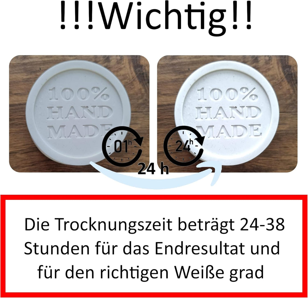 Seifenprofis Profiplast 200 Reliefgiesspulver weiss 4,5 kg, Giesspulver Giessmasse Keramikpulver, Er