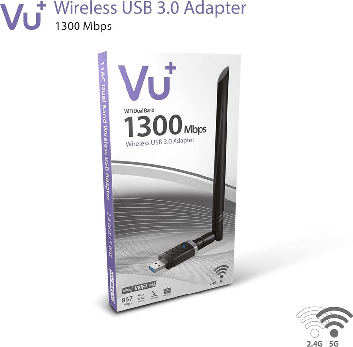 VU+ Dual Band Wireless USB 3.0 Adapter