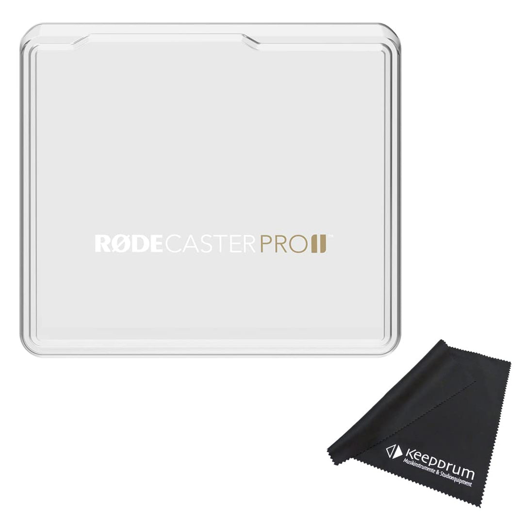 Rode RodeCover 2 Abdeckung für Rodecaster Pro II + keepdrum Mikrofasertuch