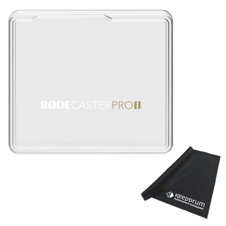 Rode RodeCover 2 Abdeckung für Rodecaster Pro II + keepdrum Mikrofasertuch
