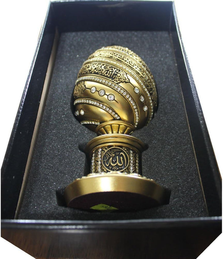 Islamische Tischdekoration, Geschenk, Ei, Skulptur, Statue, muslimisch, Showpiece, Heimdekoration, G