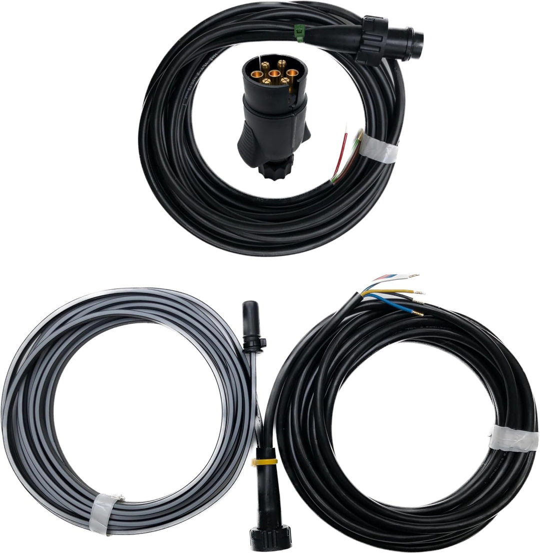 Anhängerbeleuchtung SET LED Rückleuchten Umrissleuchten Kabel 5,6m für LKW PKW Anhänger Trailer