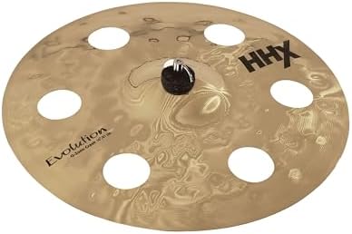 Sabian 16" HHX Evolution O Zone Crash, Brillant Finish 16 Inch Evolution O-Zone, 16 Inch Evolution O