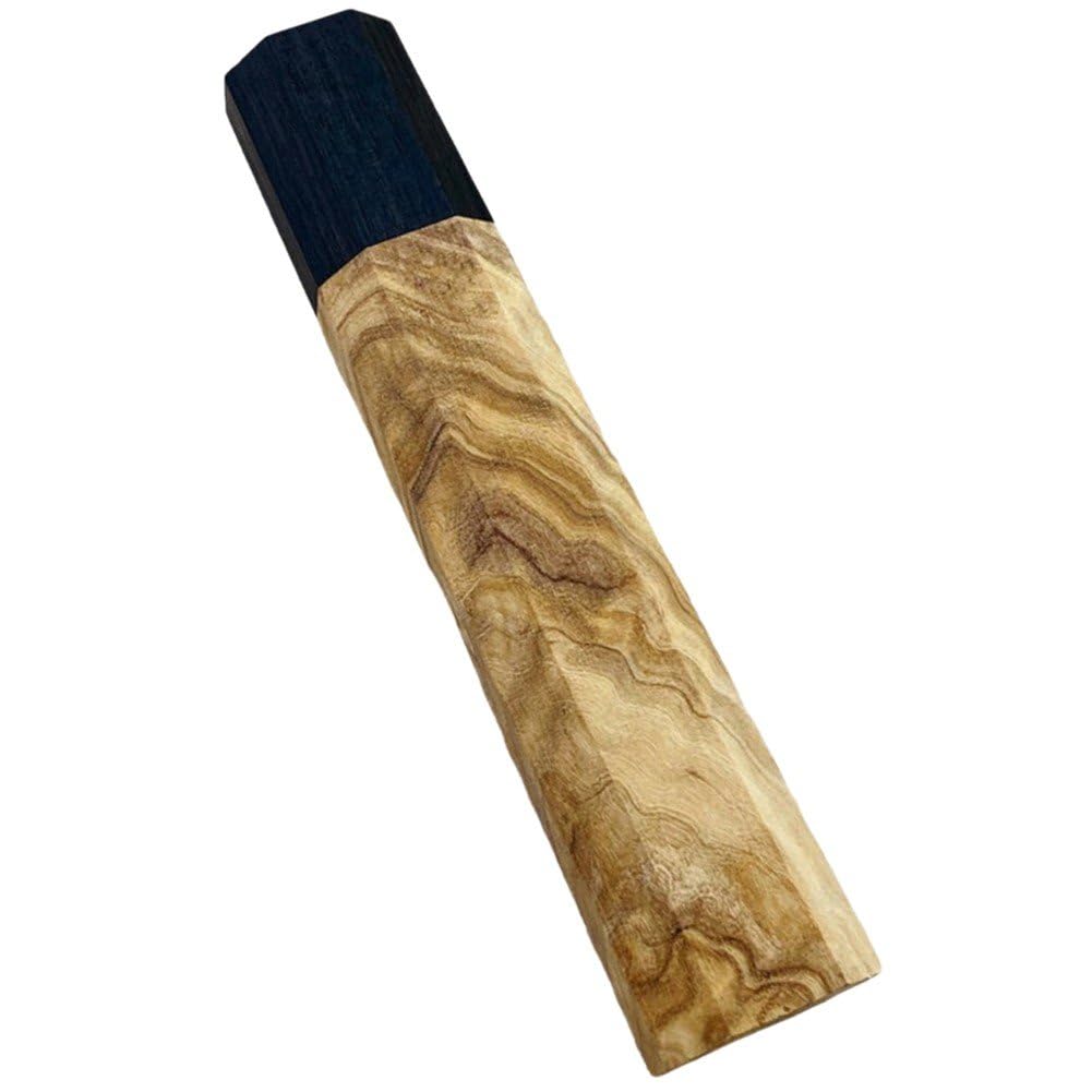 Achteckiger Messergriff Aus Holz, Kochmessergriff, Japanischer Stil, Messergriff, Ebenholzschneider,
