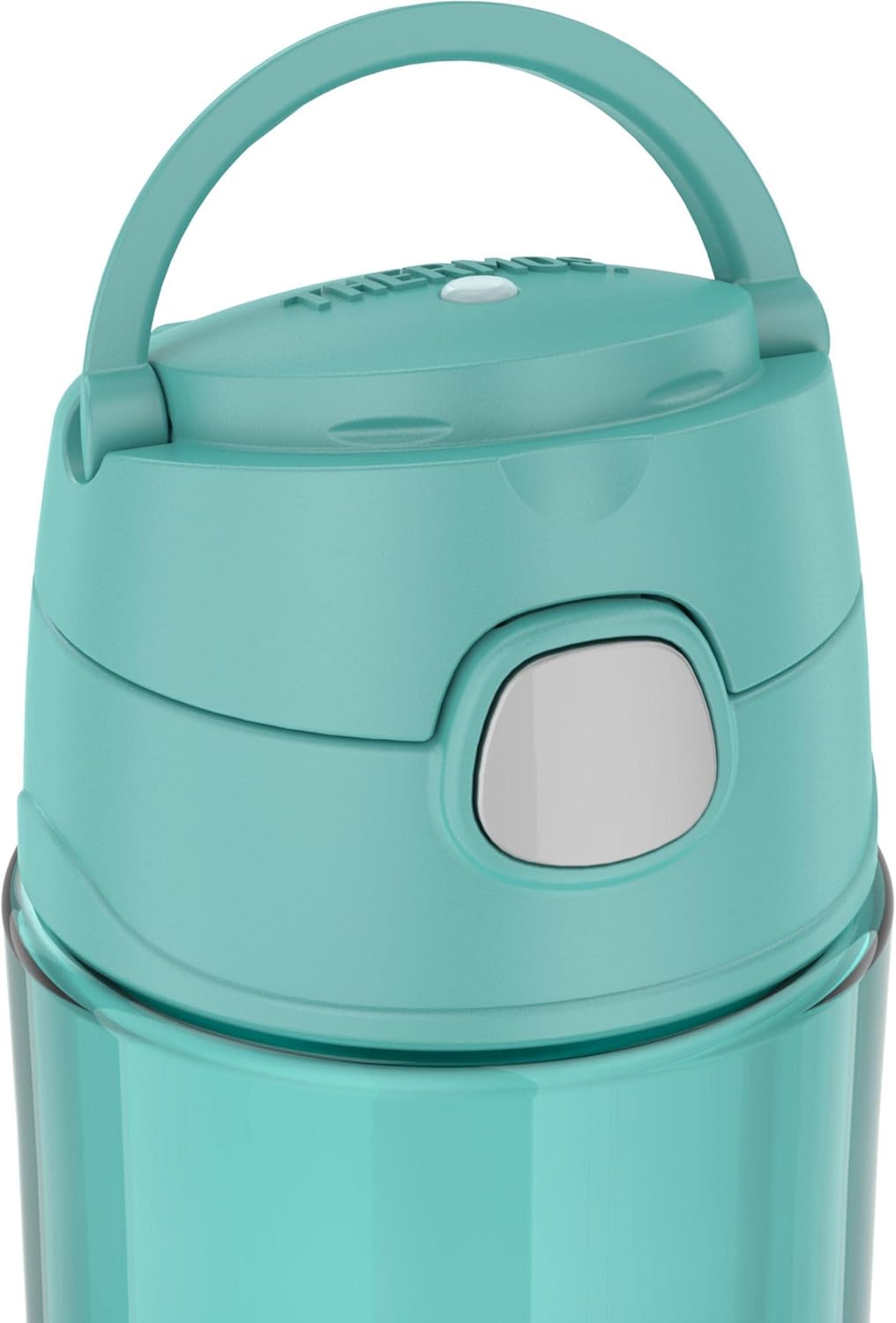 THERMOS Funtainer Trinkflasche, Kunststoff, mit Ausgiesser, 473 ml, Aqua 16 Ounce Aqua, 16 Ounce Aqu