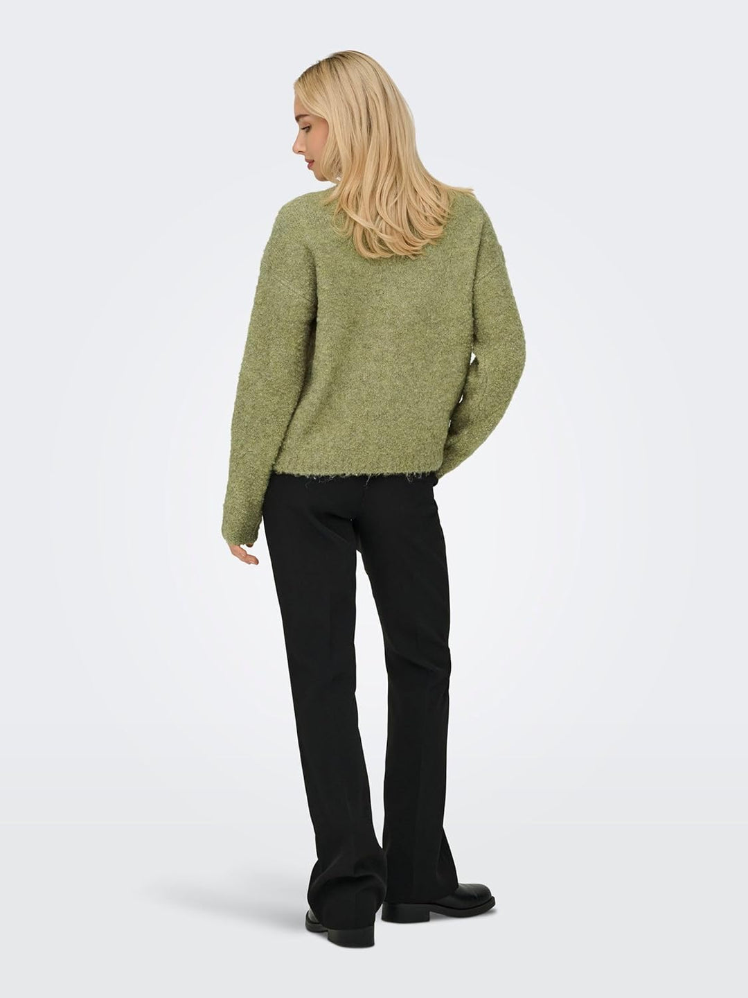 ONLY Damen Onlsima Ls O-neck Knt XS Mermaid, XS Mermaid
