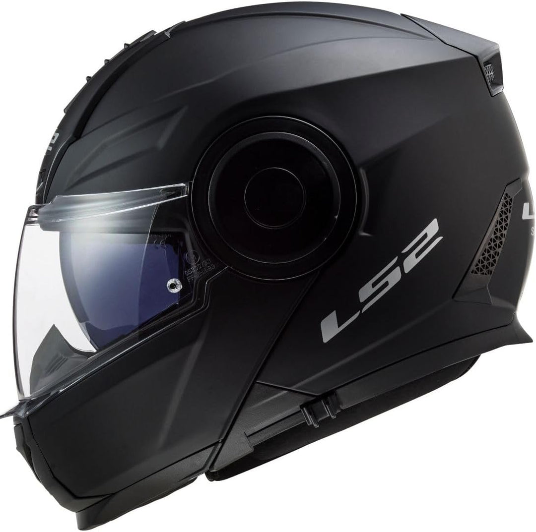 LS2 Motorradhelm FF902 SCOPE SOLID MATT BLACK, Schwarz, XXL XXL Schwarz, XXL Schwarz