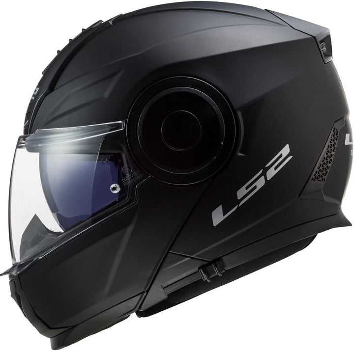 LS2 Motorradhelm FF902 SCOPE SOLID MATT BLACK, Schwarz, XXL XXL Schwarz, XXL Schwarz