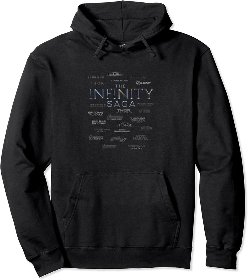 Marvel The Infinity Saga Logo Surround Pullover Hoodie