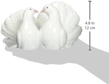 LLADRÓ Figur Taubenpaar. Tauben. Porzellan.
