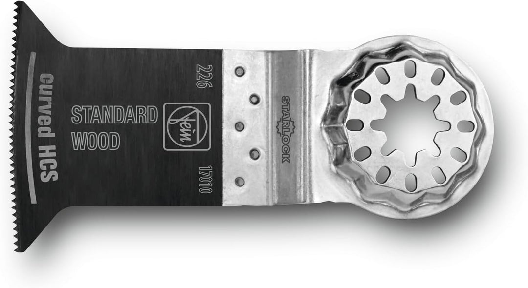 FEIN E-Cut Standard-Sägeblatt Curves, Ve. 10 St., Breite 50 mm, Länge 50 mm, Aufnahme Starlock, Gesc