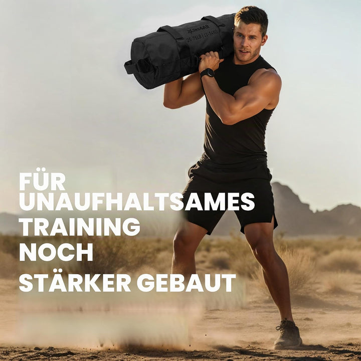 Yes4All 20kg/30kg/50kg/80kg Weight Bag - Sandbags Gym - Core Training Power Bag for Crossfit/Running