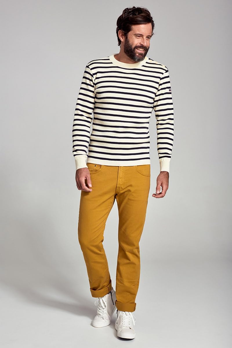 Armor Lux Herren Lougre Klassische Hose, Camel