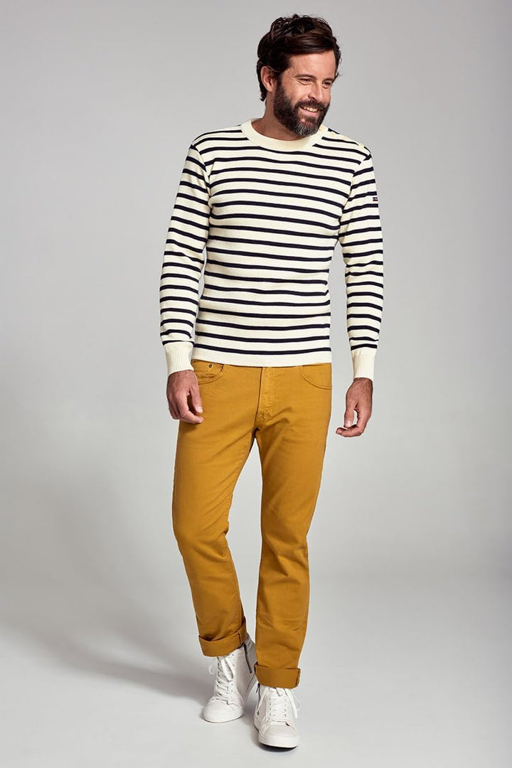 Armor Lux Herren Lougre Klassische Hose, Camel