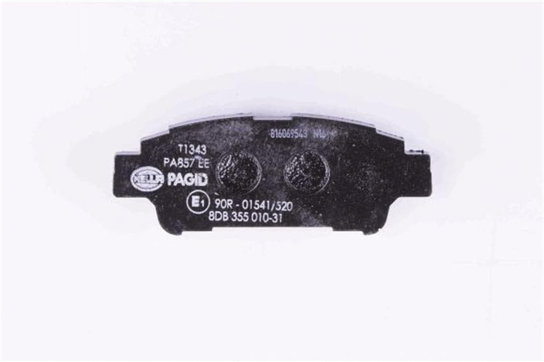 HELLA PAGID 8DB 355 010-311 Bremsbelagsatz - T1343 - Dicke/Stärke: 16.5mm - Bremssystem: Sumitomo -