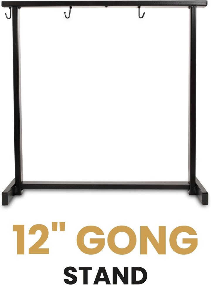 Zildjian - 12" Table-top Gong and Stand Set Gold/Grau