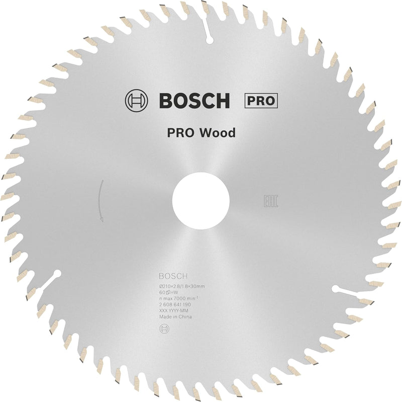 Bosch Accessories Bosch Professional 1x Kreissägeblatt Optiline Wood (Sägeblatt für Holz, Ø 210 x 30