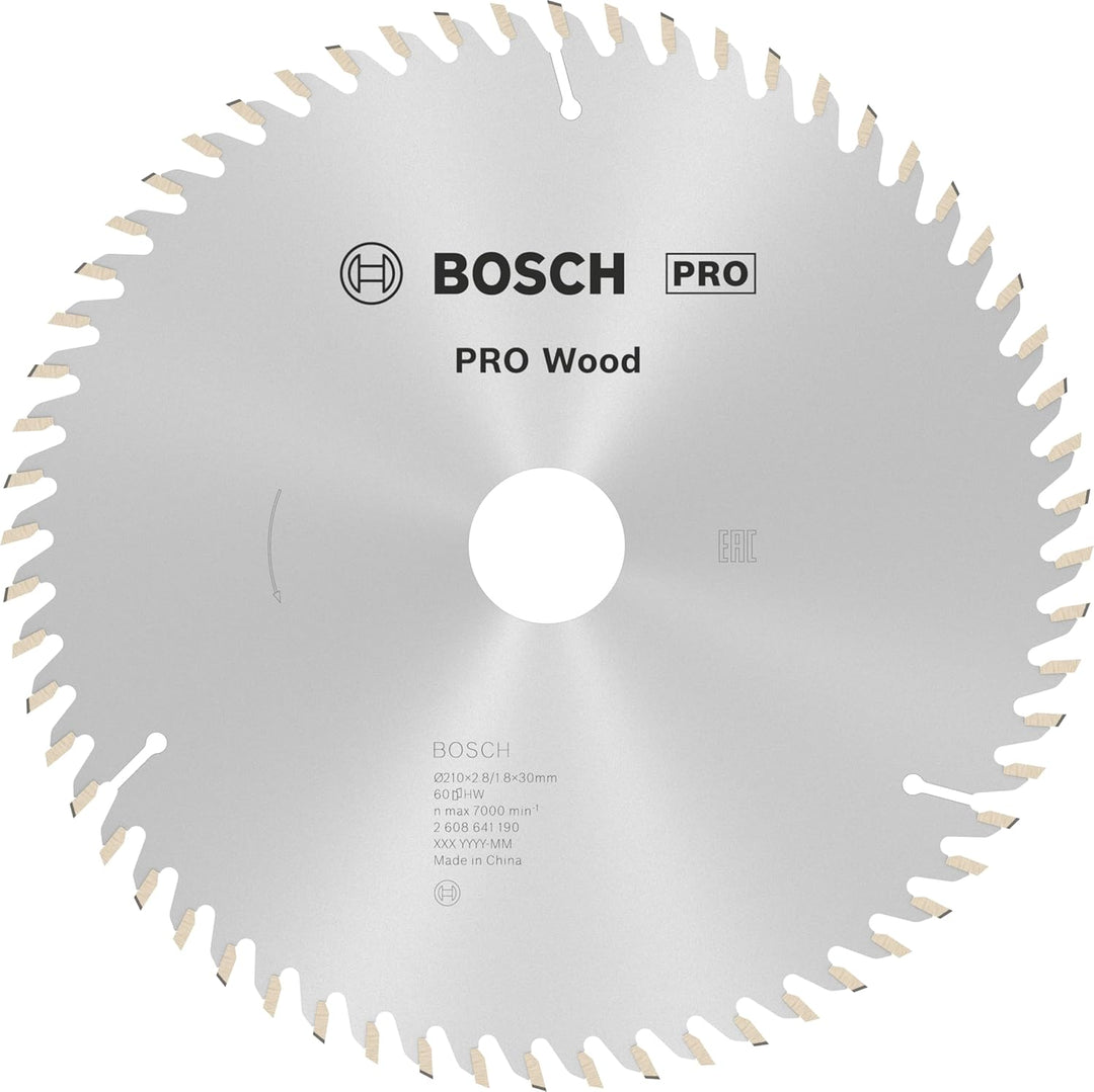 Bosch Accessories Bosch Professional 1x Kreissägeblatt Optiline Wood (Sägeblatt für Holz, Ø 210 x 30