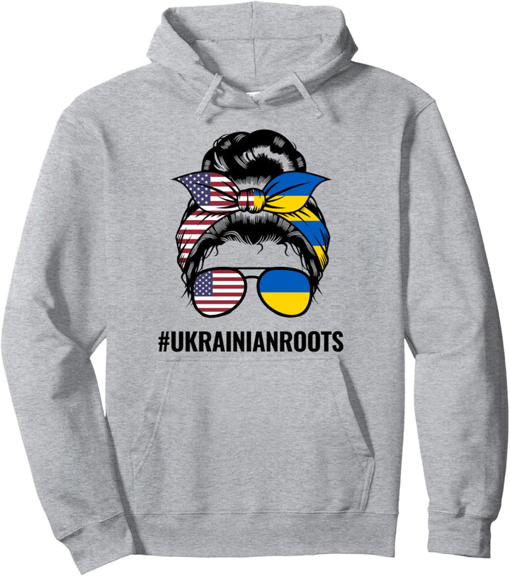 Ukrainianroots Ukraininan-Flagge Pullover Hoodie