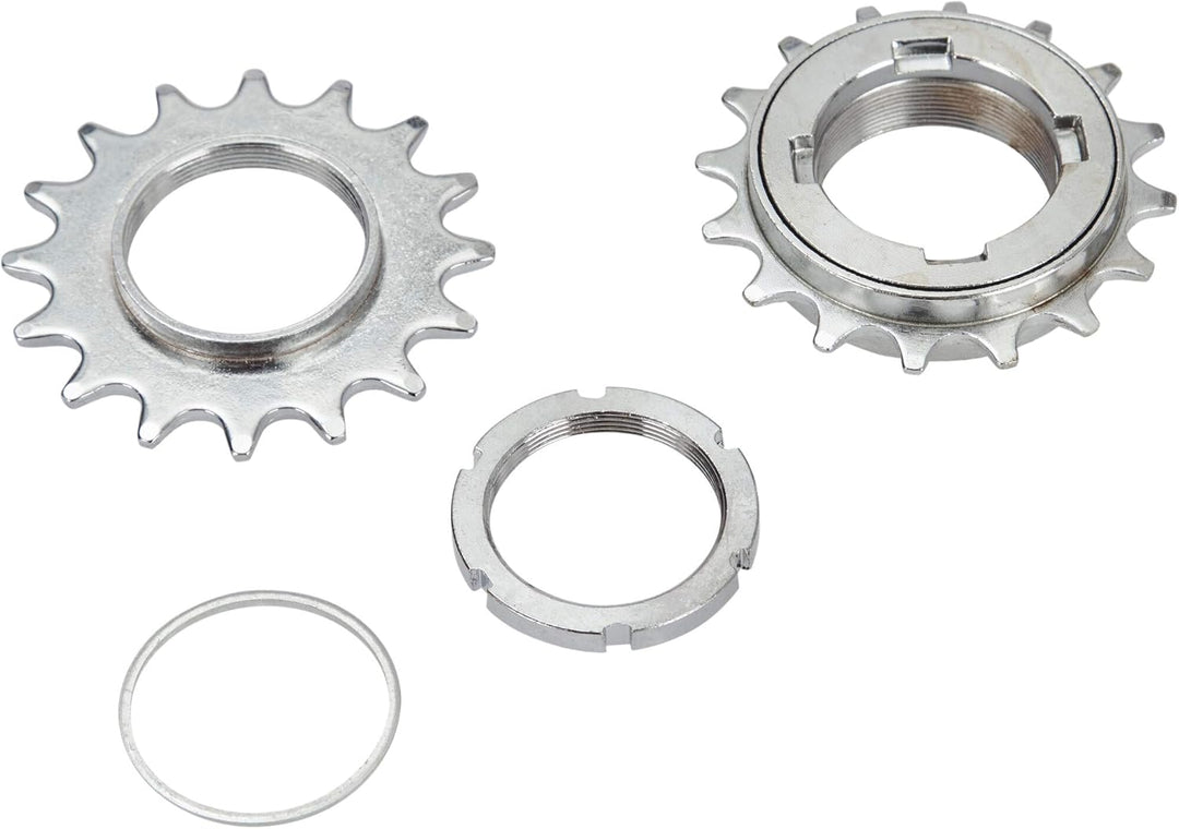 Point Unisex – Erwachsene Fixed and Free Laufradsatz, Schwarz