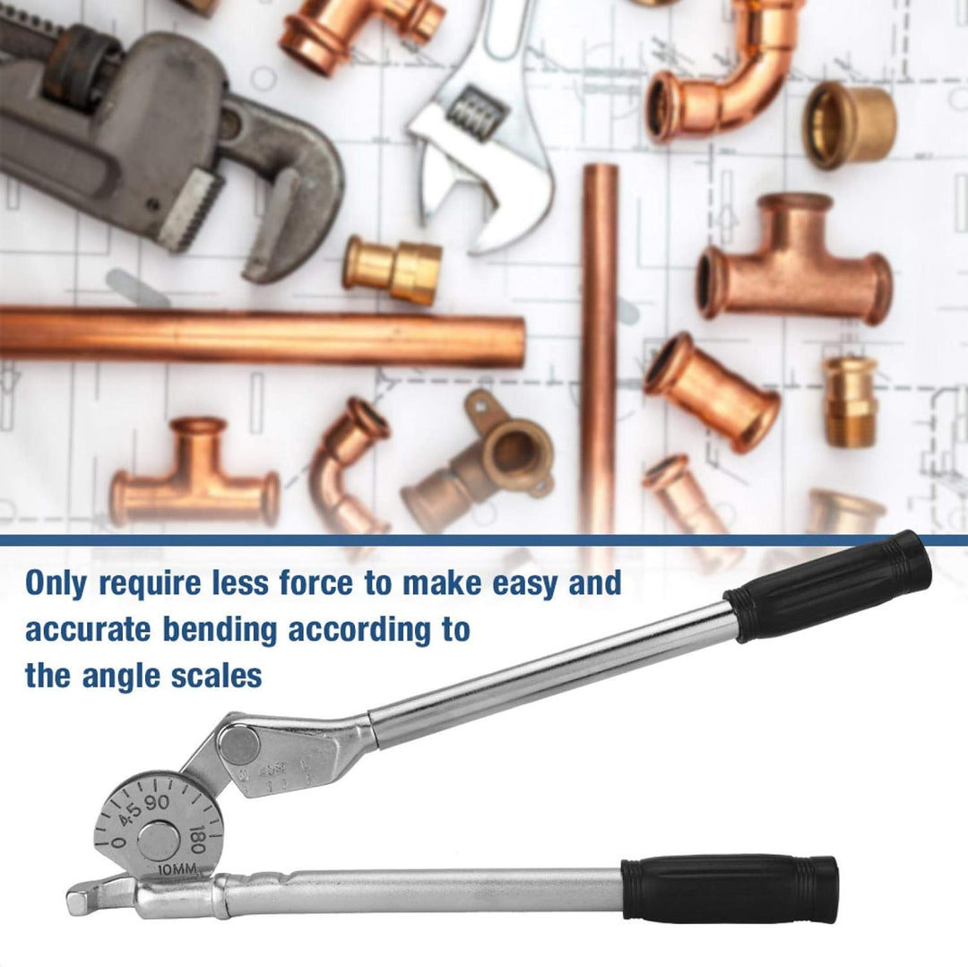 Biegezange,180 ° handliches Rohrbiegewerkzeug Professionelle Manuelle Rohrbiegemaschine für Rohre au