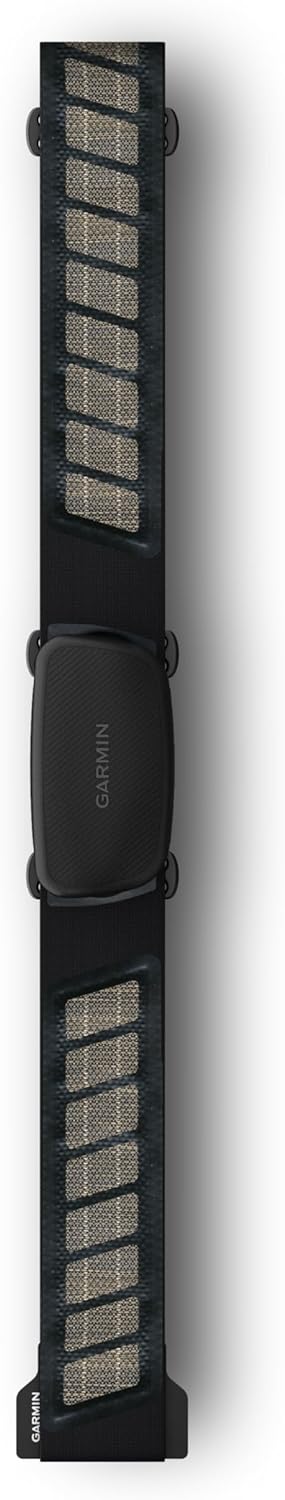 Garmin HRM-DUAL – Brustgurt zur Aufzeichnung von Herzfrequenzwerten, ANT+ & Bluetooth Technologie Si
