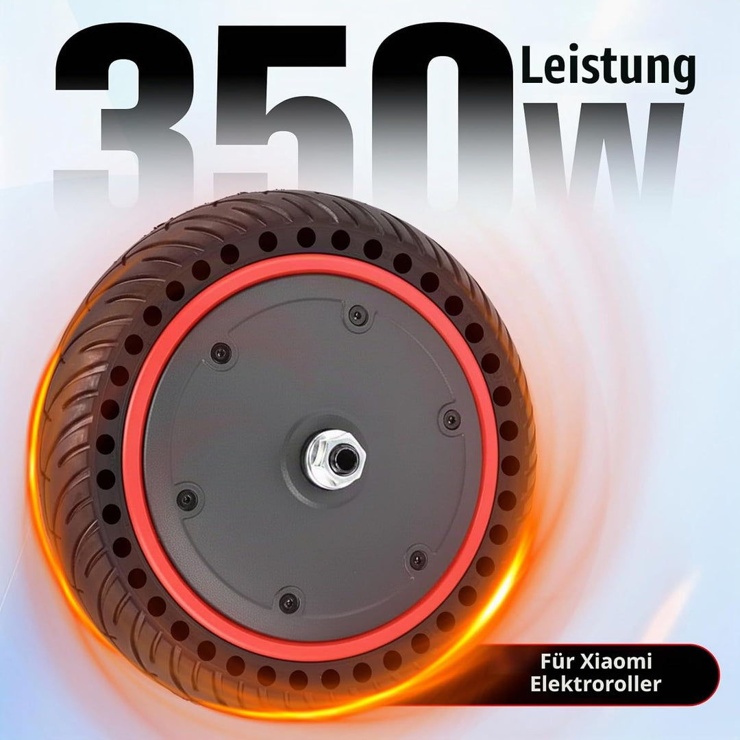 E Scooter Motor für Xiaomi M365 Pro Pro2, mit Vollgummireifen, 8.5 Zoll-Elektroroller Brushless-Radn