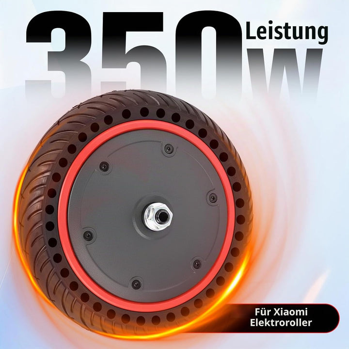 E Scooter Motor für Xiaomi M365 Pro Pro2, mit Vollgummireifen, 8.5 Zoll-Elektroroller Brushless-Radn