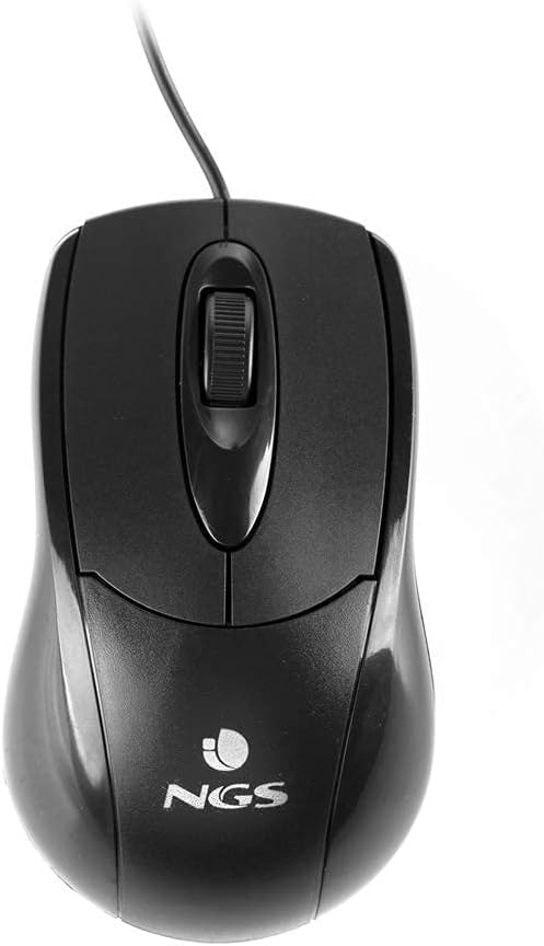 NGS COCOAKIT Set aus Multimedia-Tastatur und optischer Maus mit Kabel, 1000dpi, USB (QWERTY, Portugi