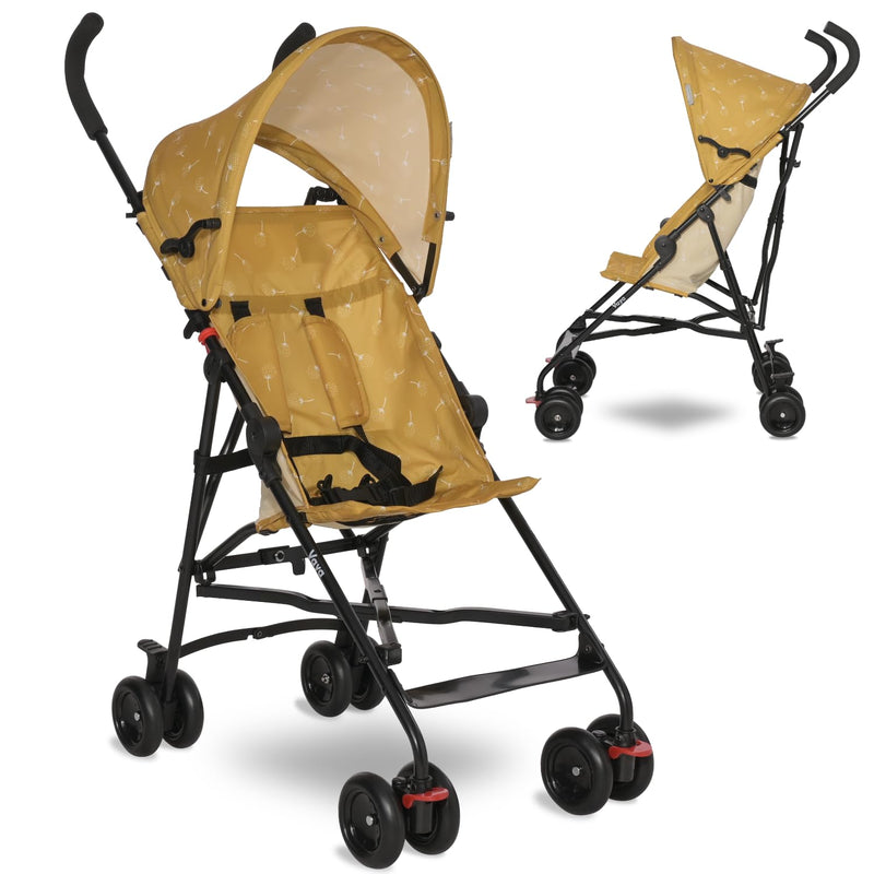 Lorelli Ultra Leichter Buggy Kinderwagen Vaya - nur 4,7kg - Kompakter Sportsitz bis 15kg, Sitzbuggy