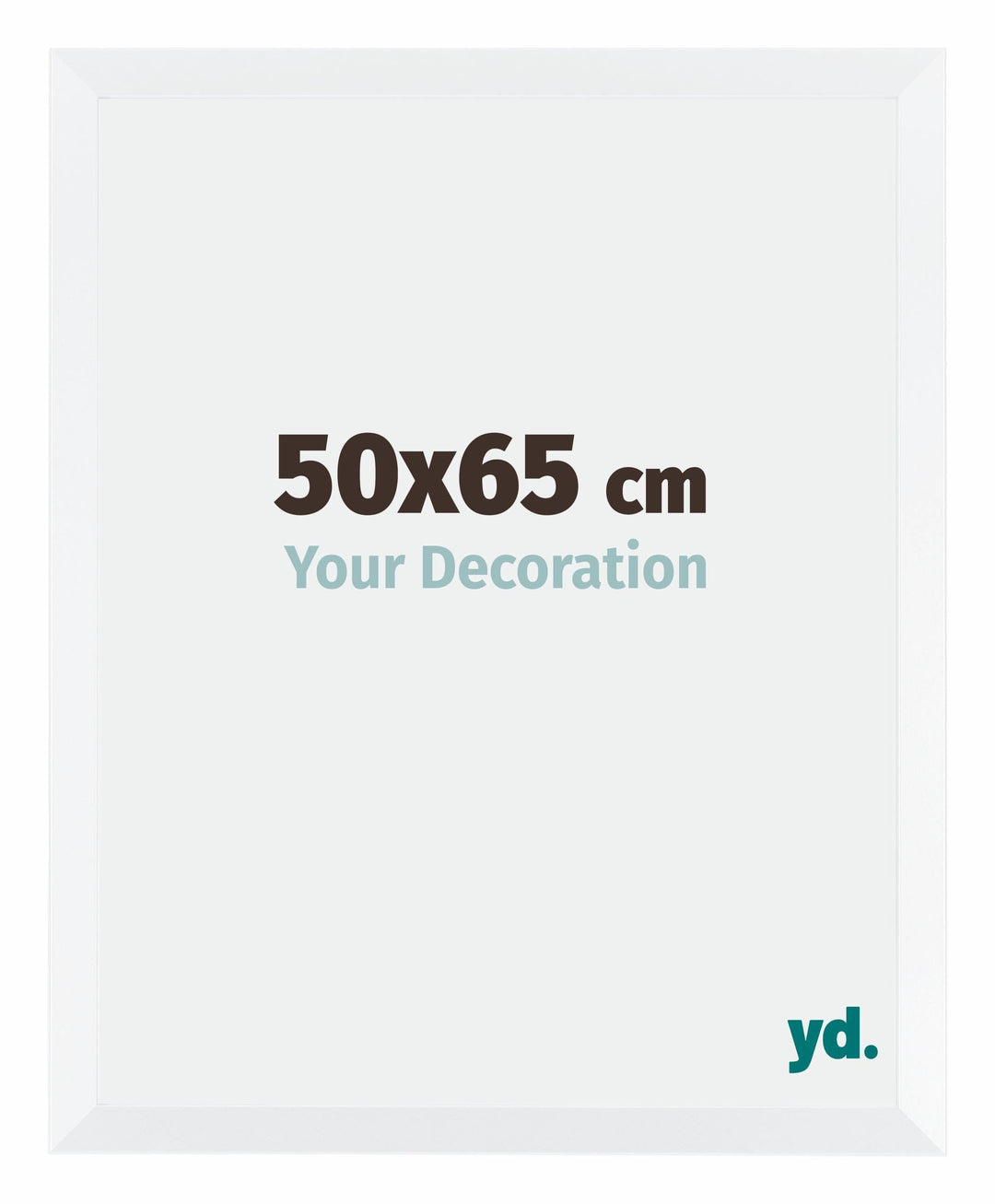 yd. Your Decoration - Bilderrahmen 50,00x65,00 cm - Bilderrahmen aus MDF mit Acrylglas - Antireflex