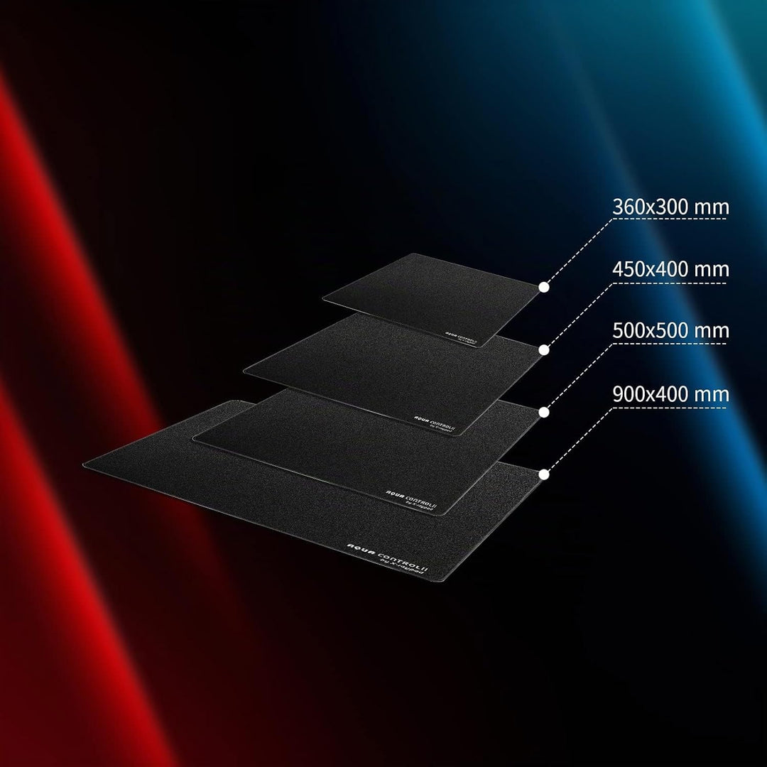 X-Raypad Aqua Control 2 AC2 Solid Gaming-Mauspad, Ultra-Hochpräzisions-Mauspad mit Perfekter Geschwi