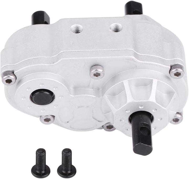 RC Crawler Transfer Case, Metall RC Car Transfer Case mit Schrauben für SCX10 / Gelande II D90 1/10