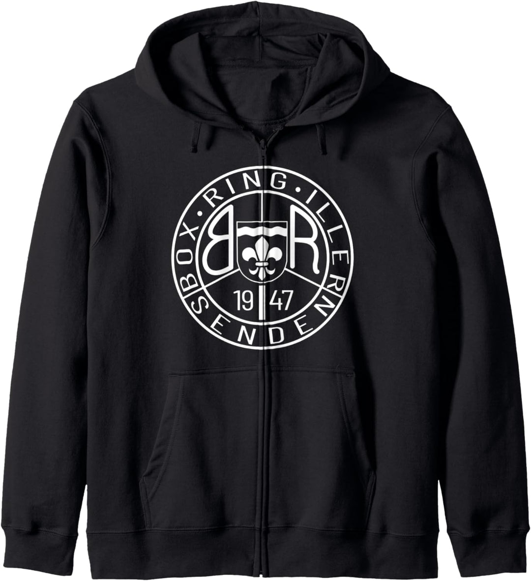 Box-Ring-Iller Logo Kapuzenjacke