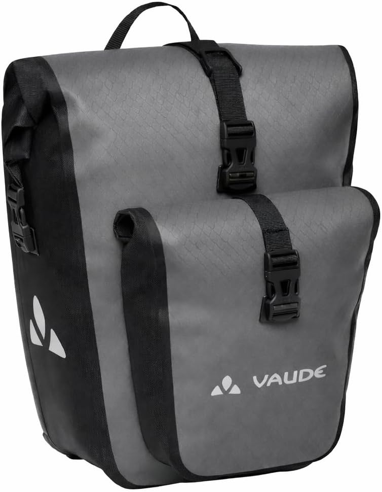 VAUDE Fahrradtaschen für Gepäckträger Aqua Back Plus, 2 x Hinterradtaschen wasserdicht, 51 Liter Vol