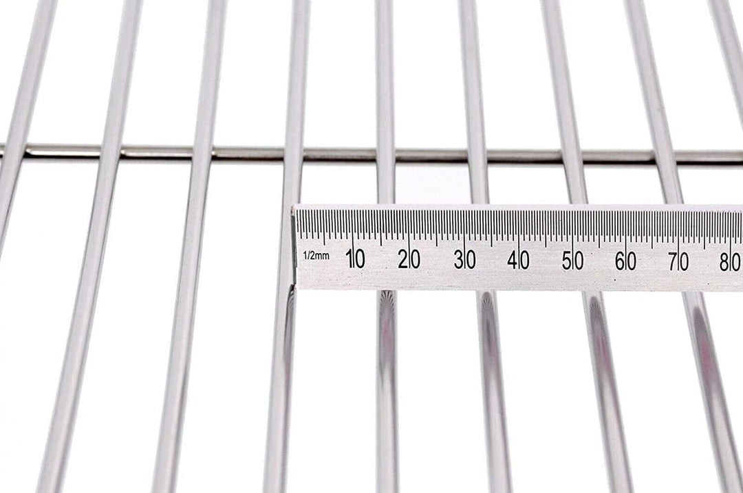 Grillrost 42,5 x 36 cm aus Edelstahl rostfrei und elektropoliert