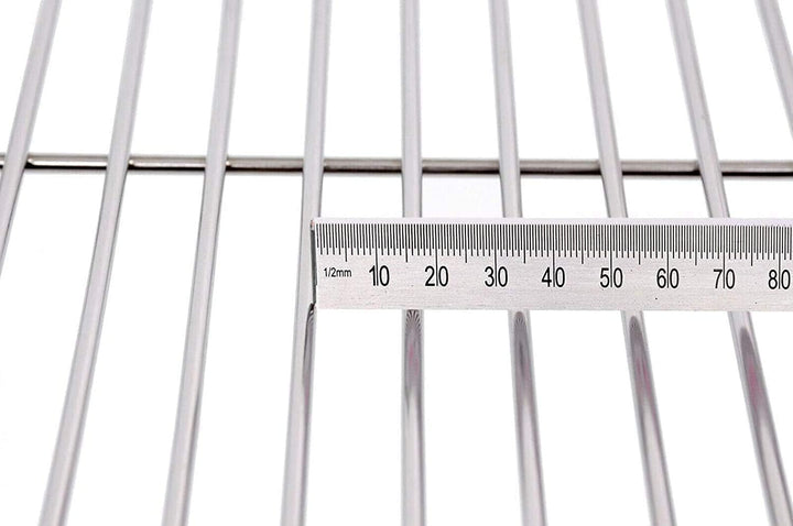 Grillrost 42,5 x 36 cm aus Edelstahl rostfrei und elektropoliert